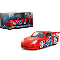 JADA 99588 PORSCHE 911 SPIDERMAN DIECAST VEHICLE 1:32 SCALE