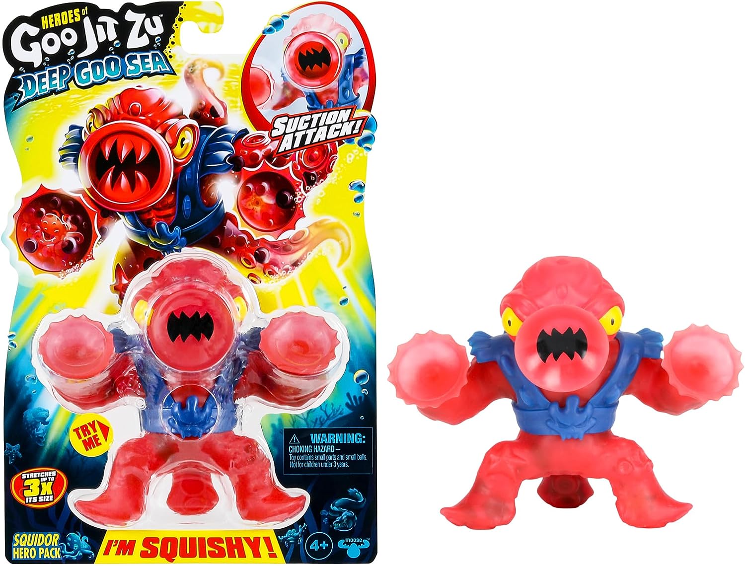 HEROES OF GOO JIT ZU 42566 DEEP GOO SEA SQUIDOR HERO PACK