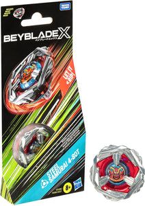 BEYBLADE X G0188 STEEL SAMURAI 4-80T TOP BOOSTER PACK