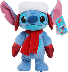 DISNEY STITCH 16639 CHRISTMAS DANCING STITCH 14" PLUSH WITH MUSIC