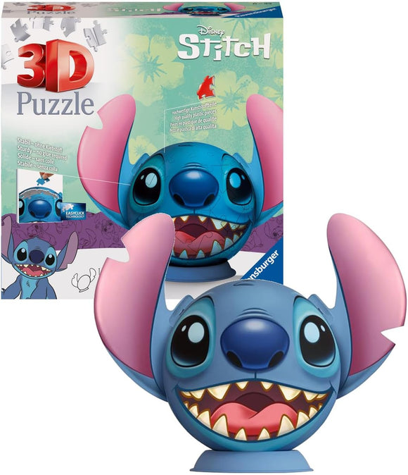 RAVENSBURGER 11574 DISNEY STITCH WITH EARS 3D PUZZLE