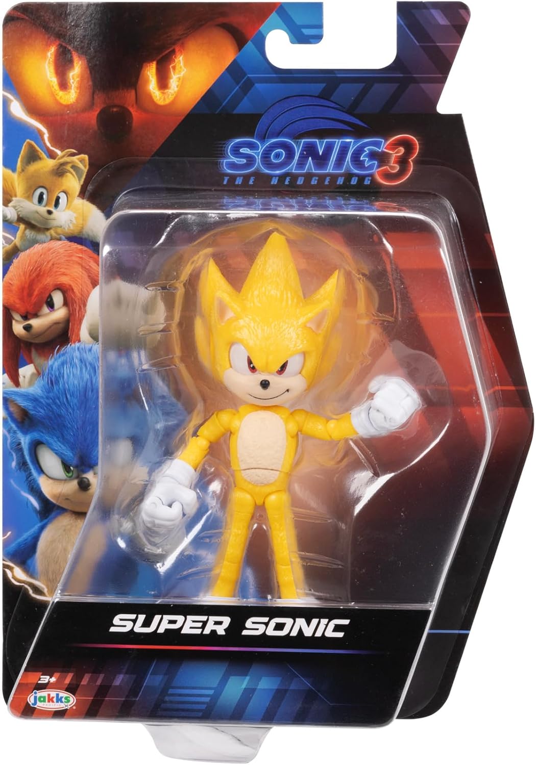 SONIC THE HEDGEHOG 42402 SUPER SONIC ARTICULATED FIGURE