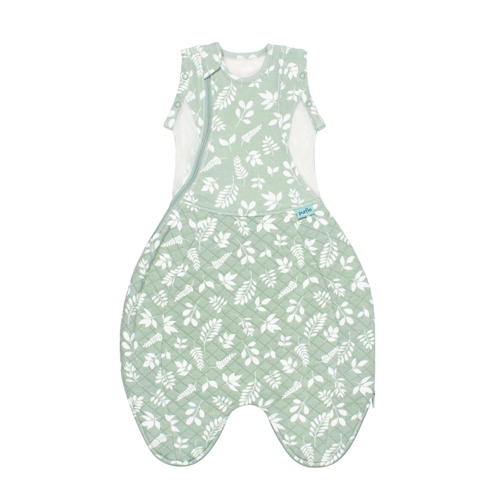 Purflo Swaddle to Sleep Bag 2.5 tog 0-4 months Fern