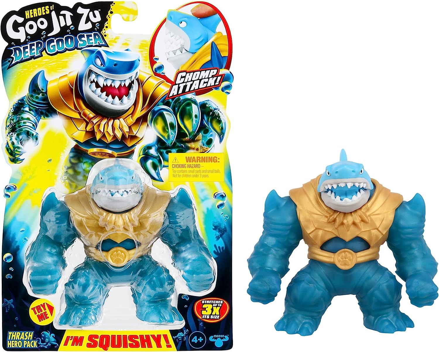 HEROES OF GOO JIT ZU 42565 DEEP GOO SEA THRASH HERO PACK