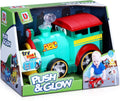 BBURAGO JUNIOR 89005 PUSH & GLOW TRAIN