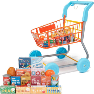 CASDON 61150 SHOPPING TROLLEY INCLUDES 16 ACCESSORIES