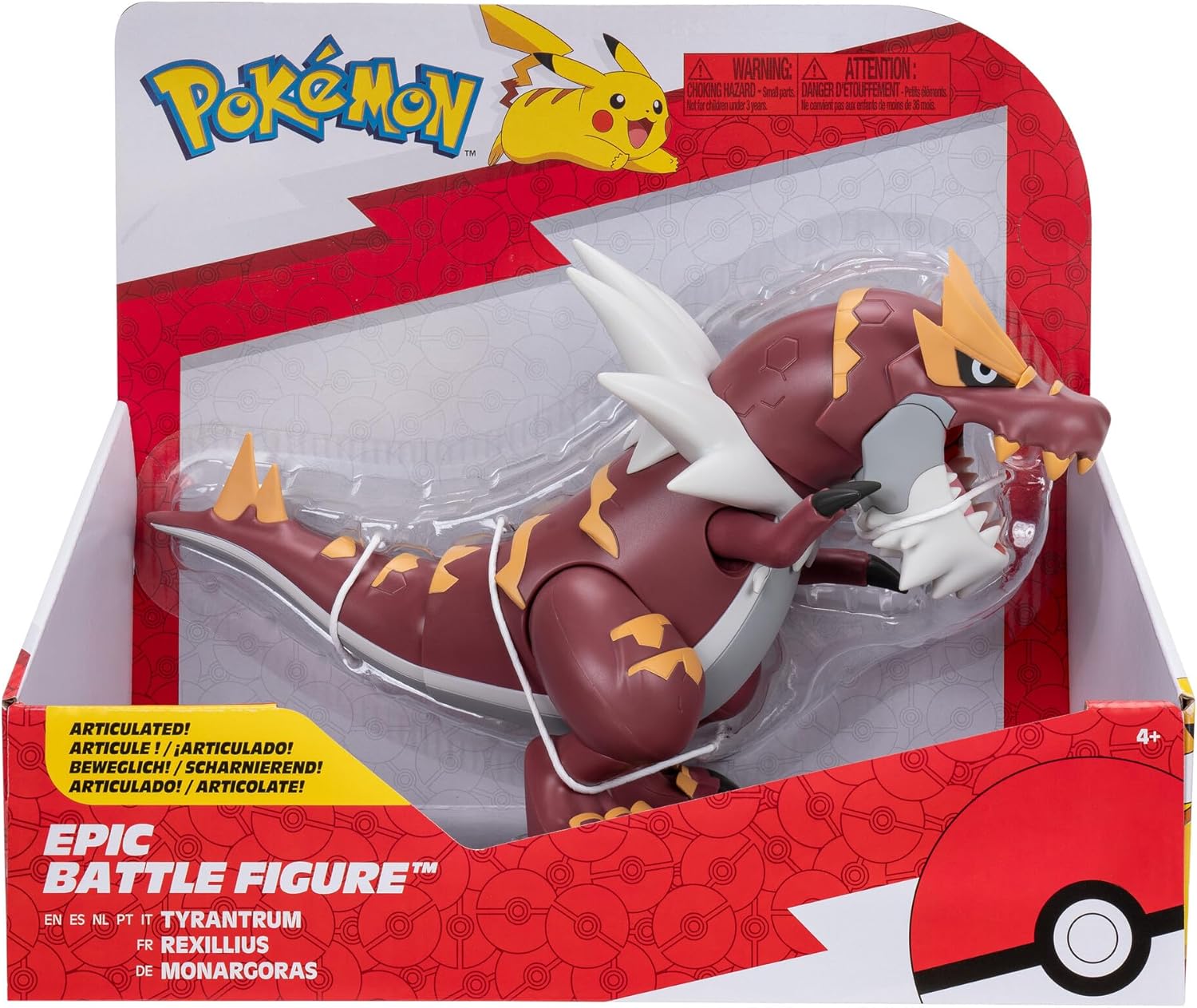 POKEMON PKW3422 TYRANTRUM EPIC BATTLE FIGURE