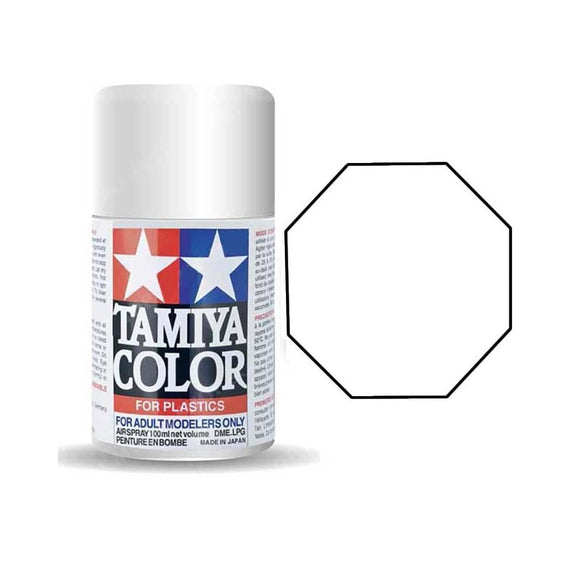 TAMIYA TS-7 RACING WHITE SPRAY CAN