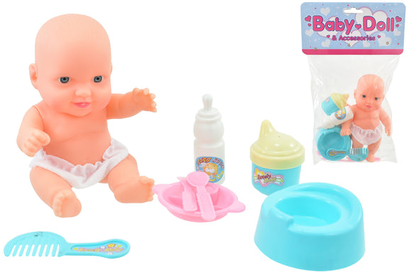 TOYMASTER TY876 BABY DOLL & ACCESSSORIES