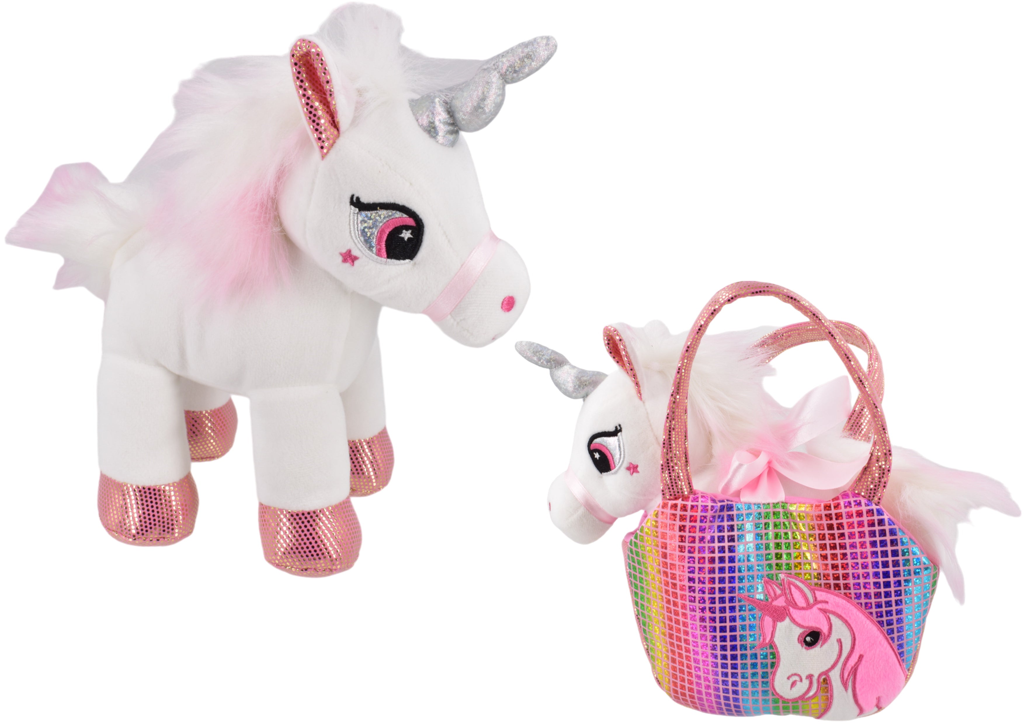 TY2799 PLUSH UNICORN IN A HANDBAG