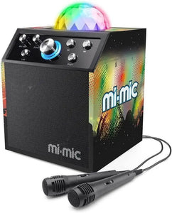 TOYMASTER TY6088A Mi Mic KARAOKE CUBE SPEAKER & TWO MIC