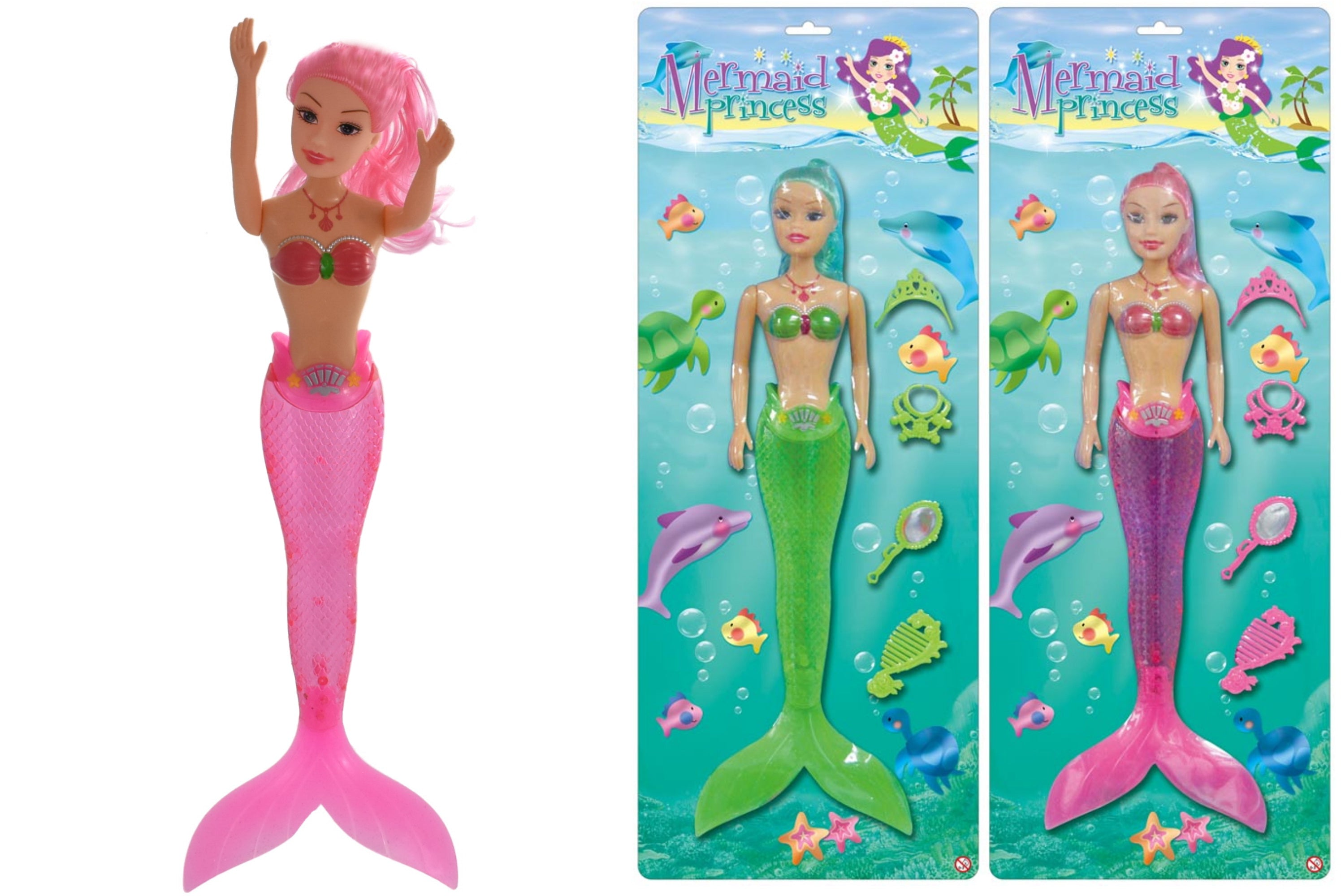 TOYMASTER TY9689 LARGE MERMAID PRINCESS DOLL