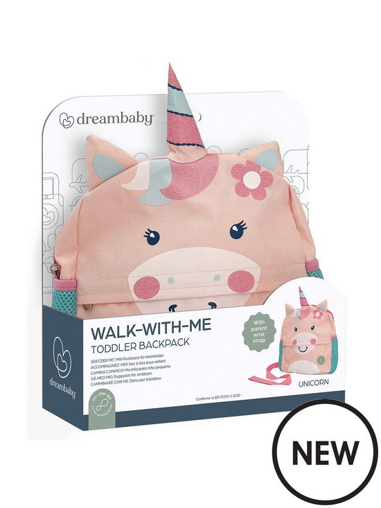 Dreambaby G2435 UNICORN BACKPACK REINS WRIST STRAP