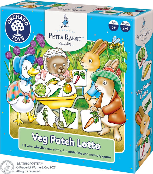 ORCHARD TOYS WPR005 PETER RABBIT VEG PATCH LOTTO GAME