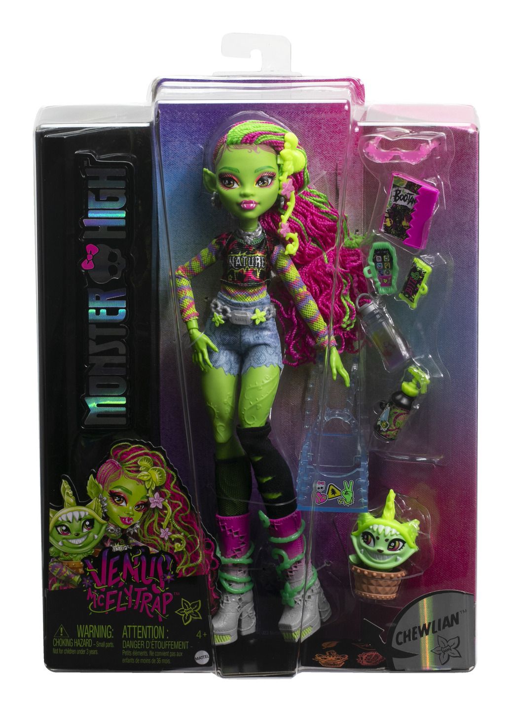 MONSTER HIGH HRP81 VENUS MCFLYTRAP DOLL