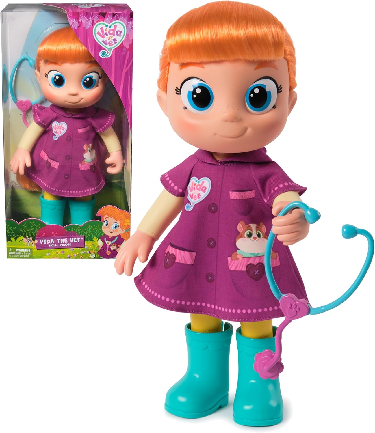 ** SALE ** VIDA THE VET 6069314 TODDLER DOLL