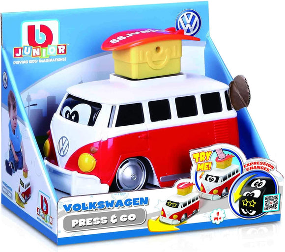 BBURAGO JUNIOR 85110 VOLKSWAGON PRESS & GO CAMPERVAN