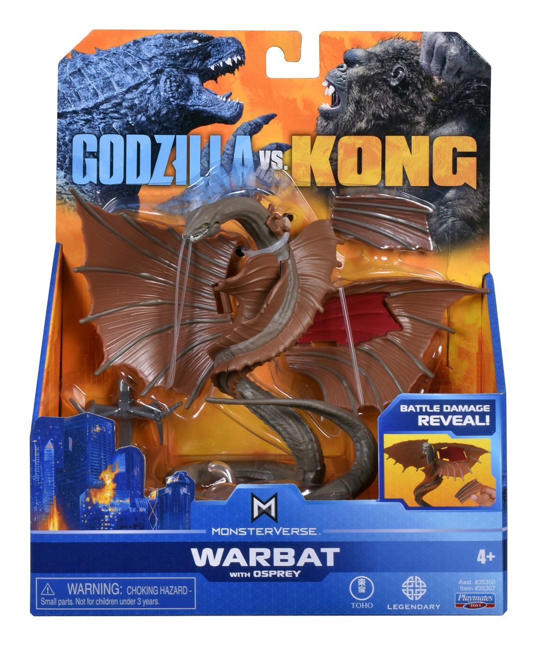 GODZILLA VS KONG 35307 WARBOT WITH OSPREY