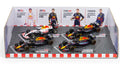BURAGO 38092 WORLD CHAMPION SET RED BULL F1 CARS 1/43RD SCALE