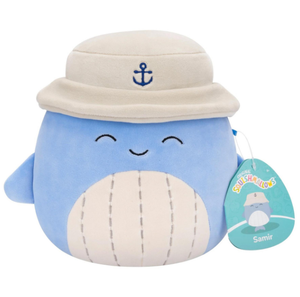 SQUISHMALLOW 06593 SAMIR THE WHALE 7.5" PLUSH