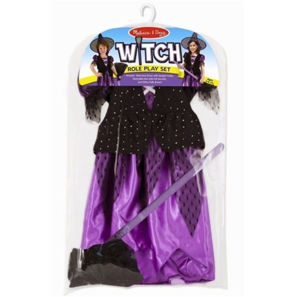 MELISSA & DOUG 18505 WITCH COSTUME SIZE 3-6 YEARS