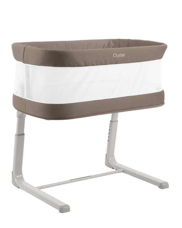 Oyster Wiggle Crib in Mink
