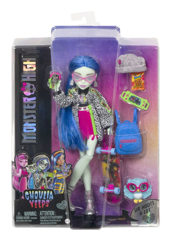 MONSTER HIGH HHK58 GHOULIA YELPS DOLL