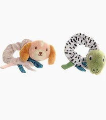 ZIGGLE DINO AND COCKAPOO WRIST RATTLES