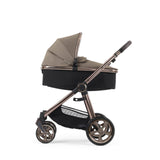 Oyster 3 Ultimate Travel System In Mink on NEW Bronze Chassis