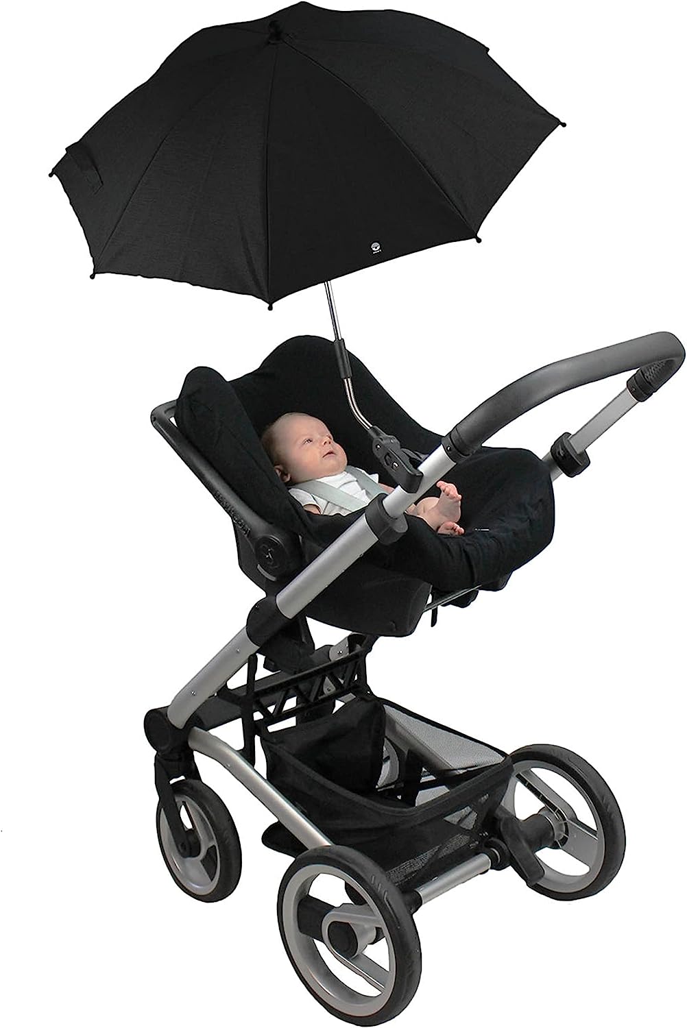 Dooky Stroller Parasol in Black