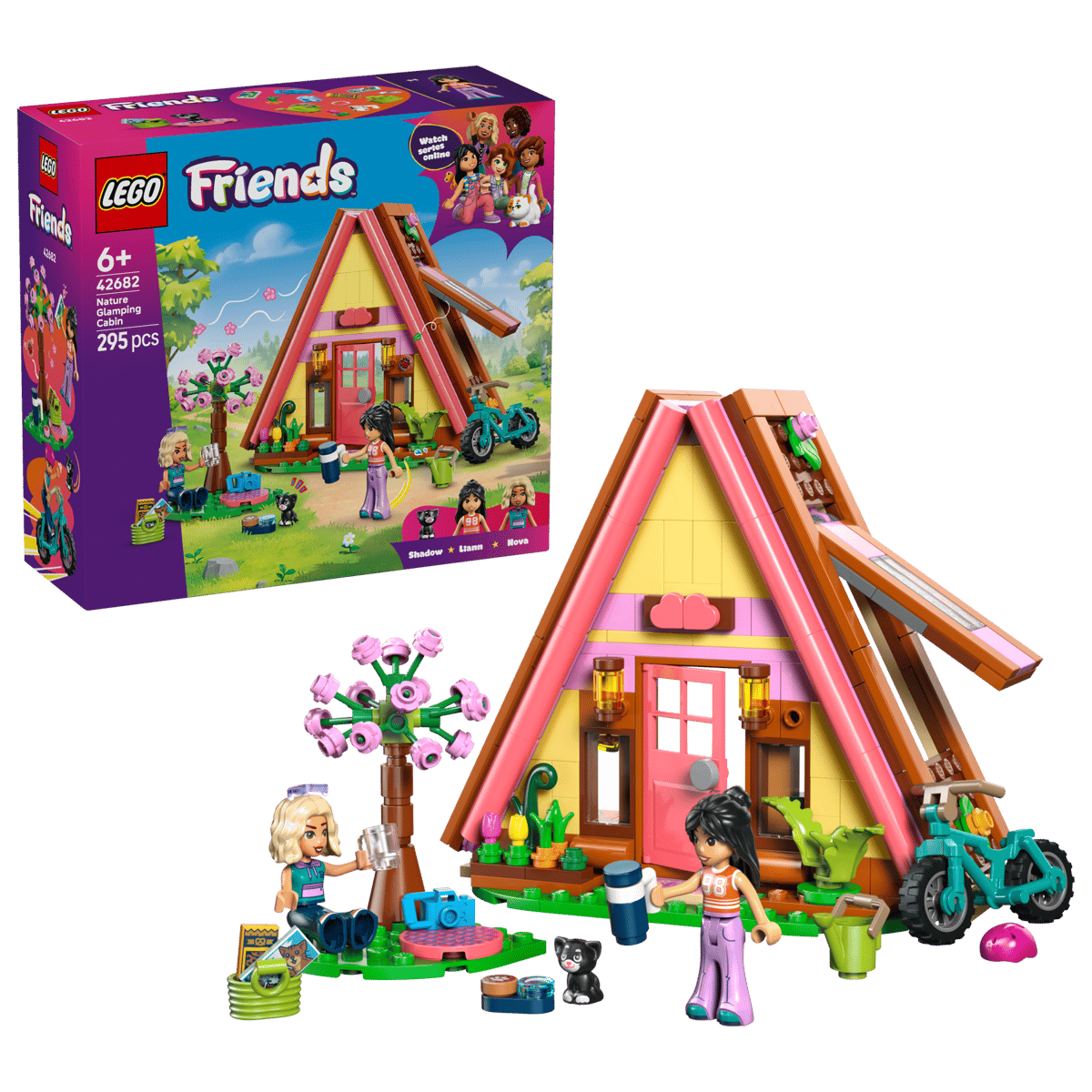 LEGO 42682 FRIENDS NATURE GLAMPING CABIN