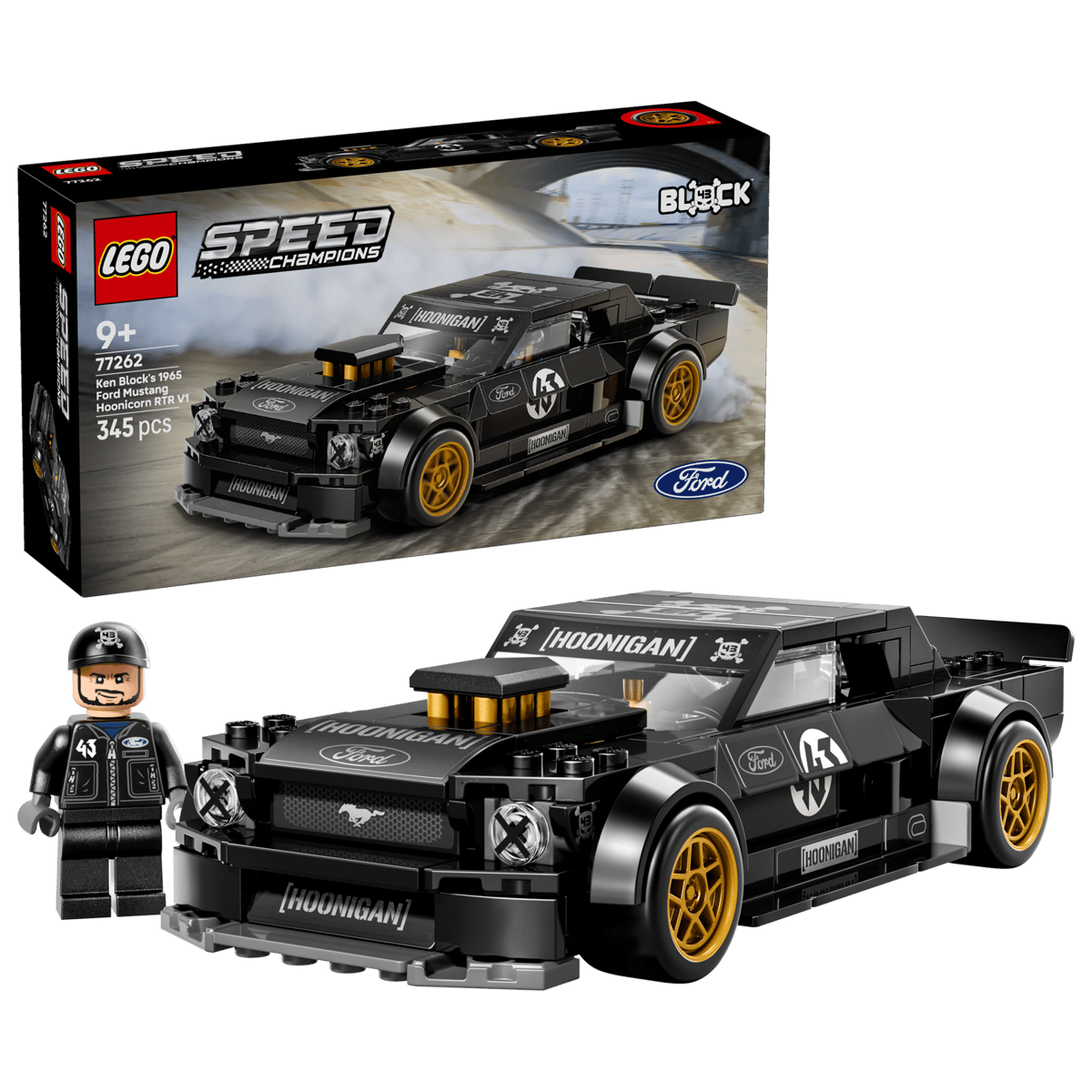 LEGO 77262 SPEED CHAMPIONS KEN BLOCK'S 65 FORD MUSTANG HOONICORN V1
