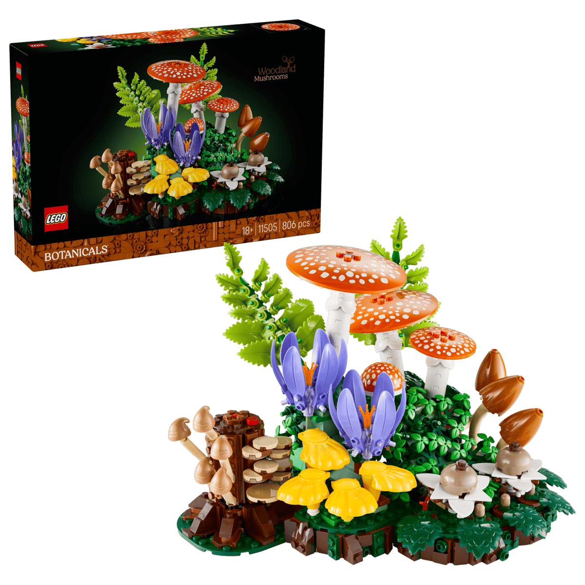 LEGO 11505 BOTANICALS WOODLAND MUSHROOMS