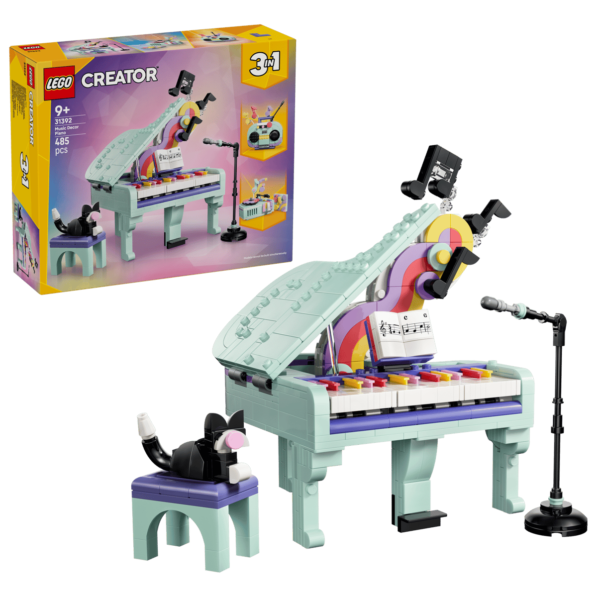 ** 20% OFF ** LEGO 31392 CREATOR 3 IN 1 MUSIC DECOR PIANO WITH CAT