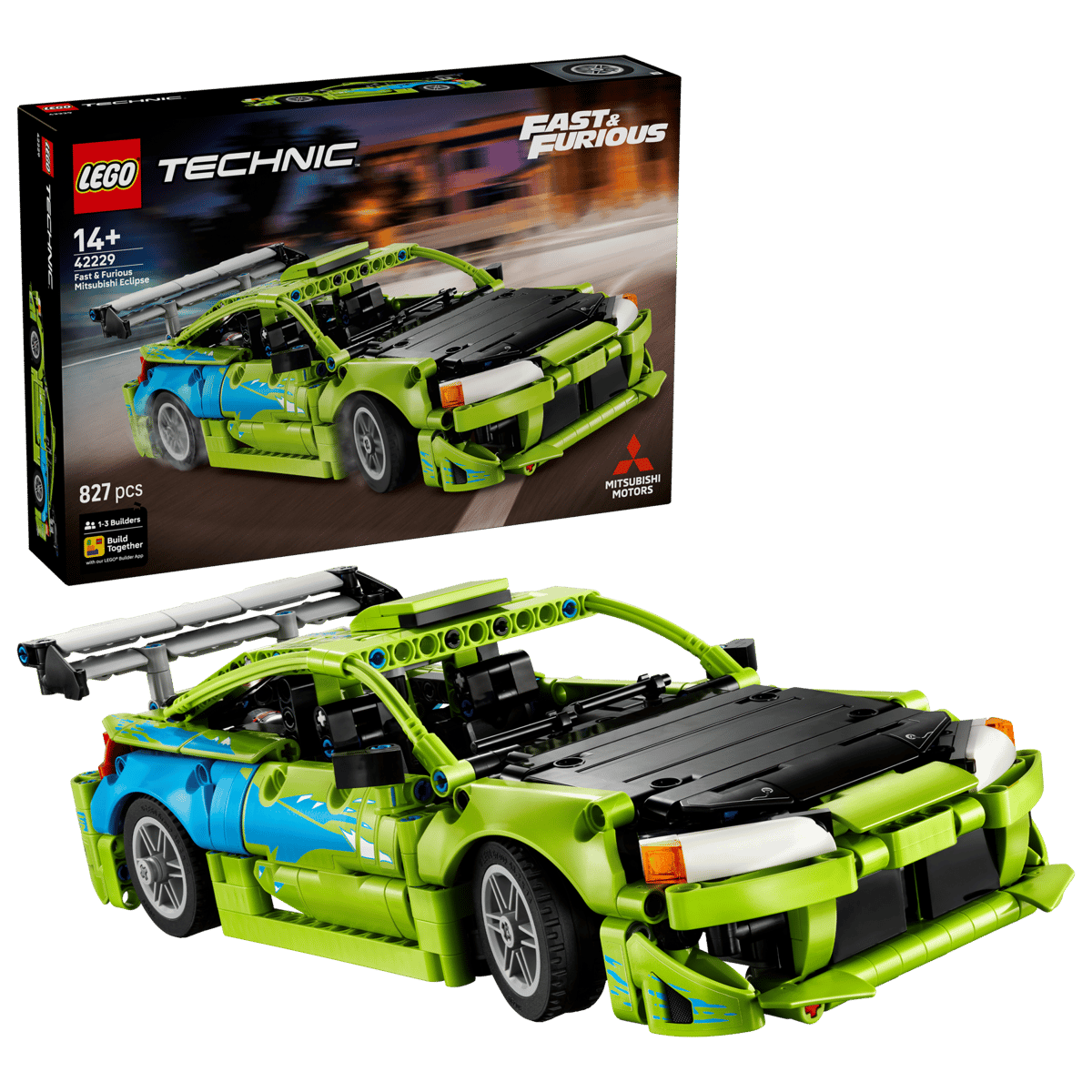 LEGO 42229 TECHNIC FAST & FURIOUS MITSUBISHI ECLIPSE