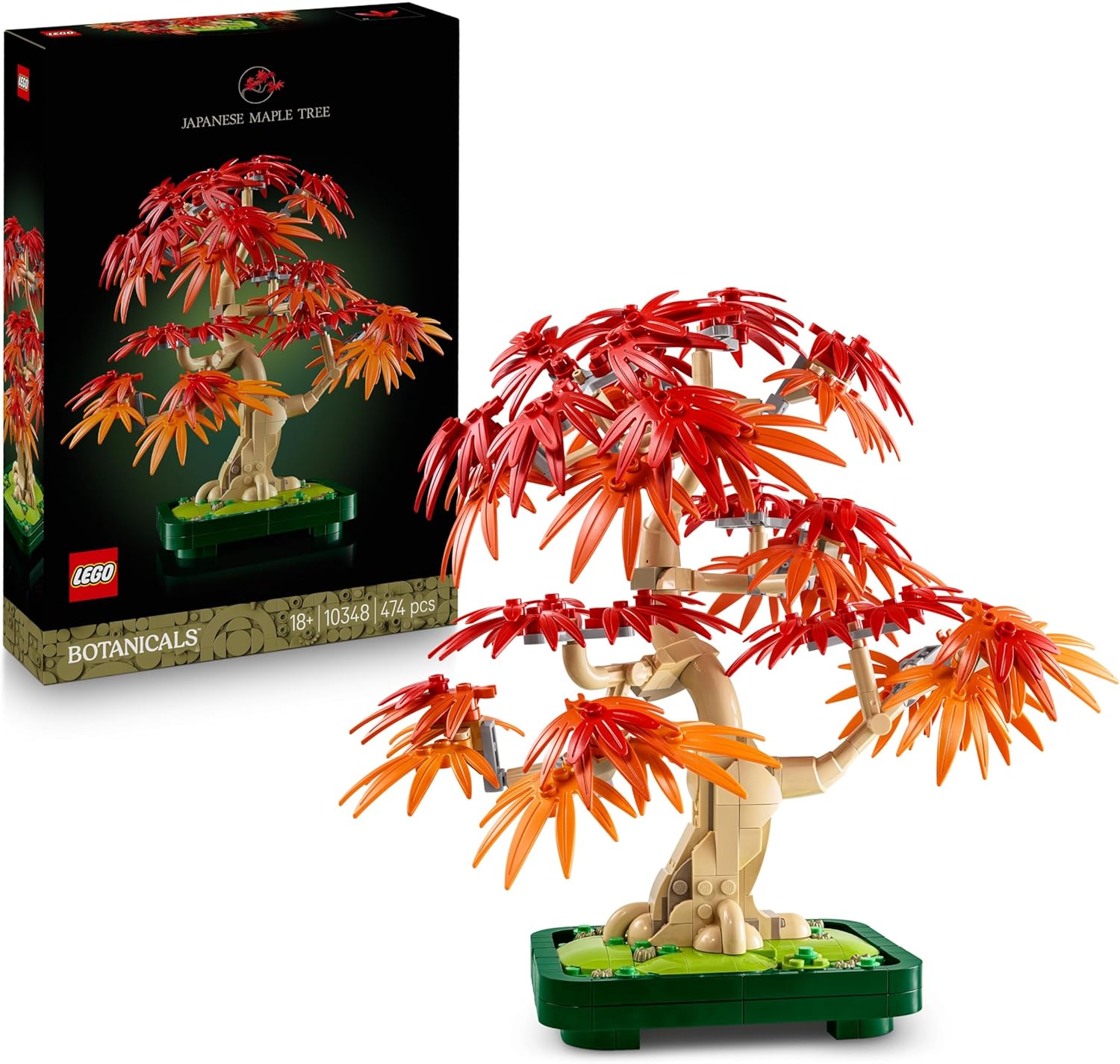 LEGO 10348 BOTANICALS JAPANESE RED MAPLE BONSAI TREE