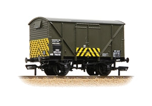 BACHMANN 38-174 BR 12T Ventilated Van Plywood Sides BR Dept. Olive Green w/Chevrons