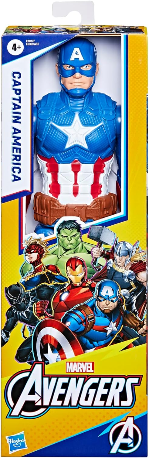 MARVEL E7877 AVENGERS TITAN HEROS CAPTAIN AMERICA