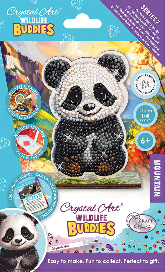 CRAFT BUDDY CAFGR-33GEN107 WILDLIFE MOUNTAIN PANDA