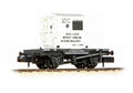 GRAHAM FARISH 377-327B Conflat Wagon GWR Grey with AF Container GWR White  N GAUGE