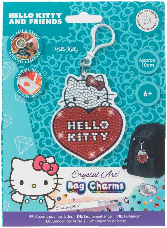 CRAFT BUDDY CABC-33HKU002 BAG CHARMS HELLO KITTY
