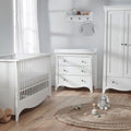 Cuddle Co Clara 3 Piece Room Set White