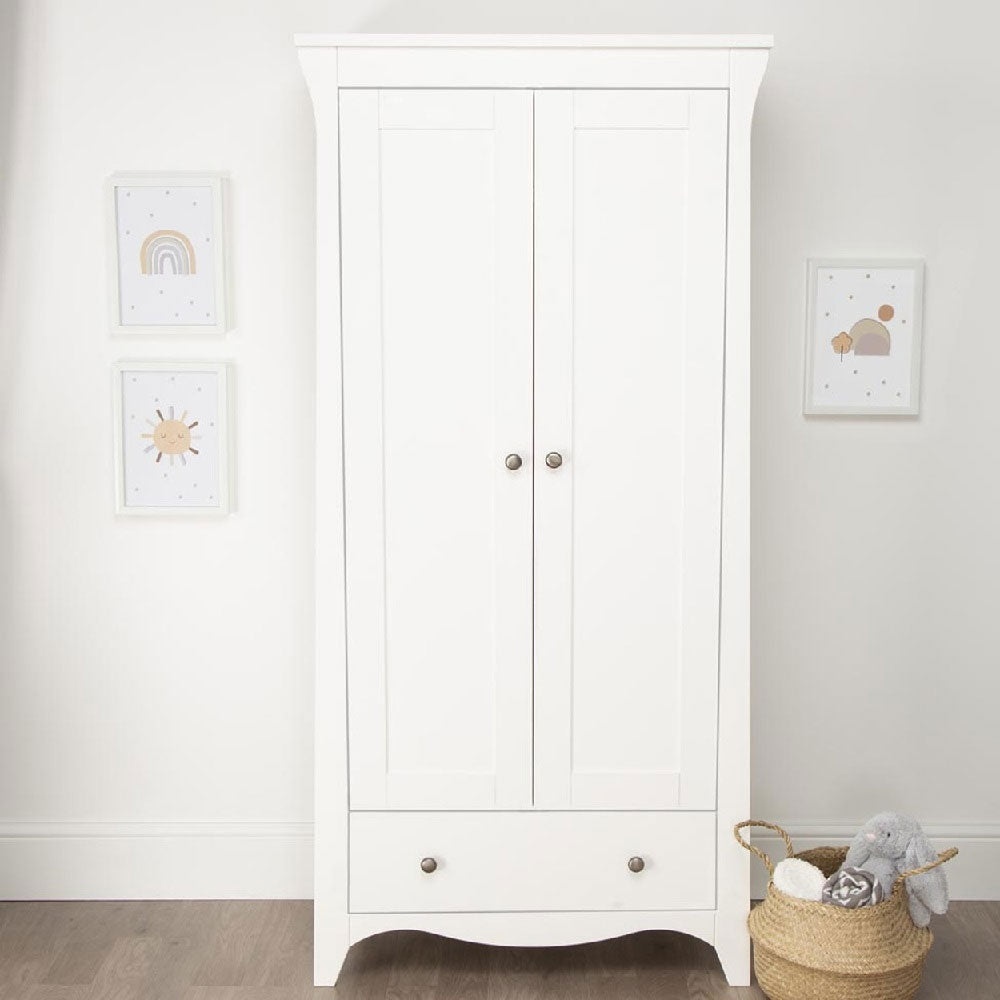 Cuddle Co Clara 3 Piece Room Set White