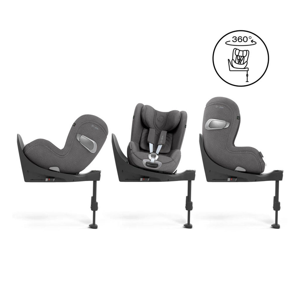 Cybex Sirona T Plus isize Car Seat Mirage Grey