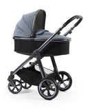Oyster 3 Ultimate Travel System In Dream Blue on Gunmetal Chassis