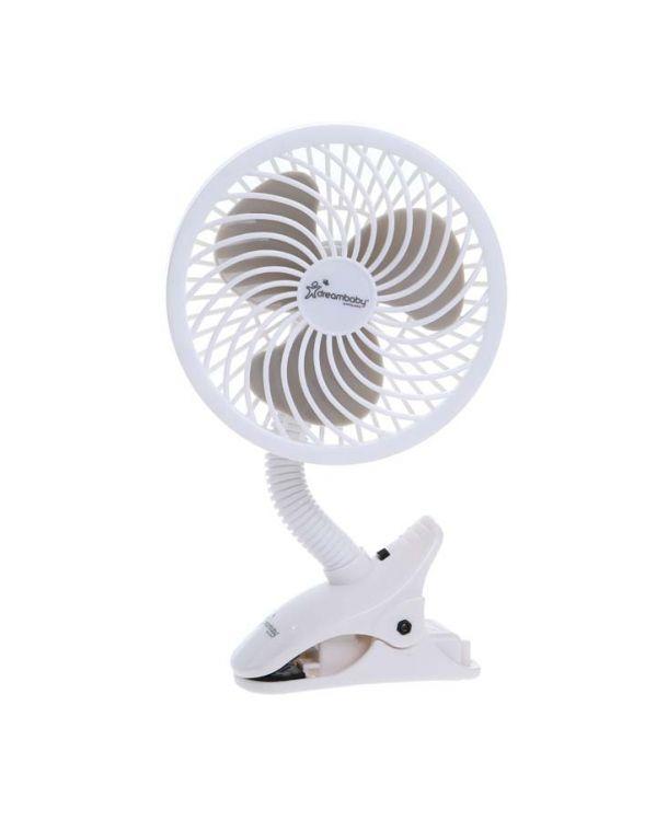 DREAMBABY EZY FIT DELUXE FAN WHITE