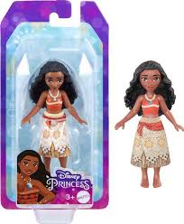 DISNEY PRINCESS HLW72 MOANA SMALL 9CM DOLL