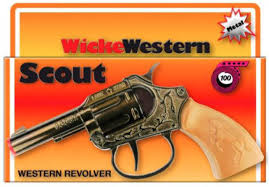 WICKE WESTERN SCOUT WESTERN REVOLVER CAP GUN