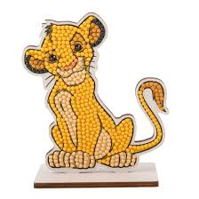 CRAFT BUDDY DNY036 SIMBA CRYSTAL ART BUDDIES