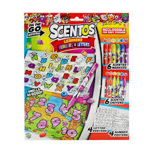 SCENTOS 45182 ON THE GO LEARNING NUMBERS & LETTERS